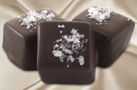 chocolate caramels with sea salt