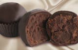 bittersweet chocolate truffles