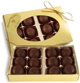 box of chocolate hazelnut cremes